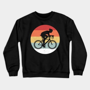 Vintage Bicycle Cycling Biker Sun 70s 80s Crewneck Sweatshirt